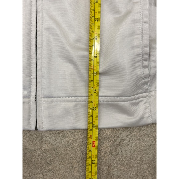 Reebok Classic Track Jacket Cream Green Athletic Sportswear Sz L - Picture 3 of 6